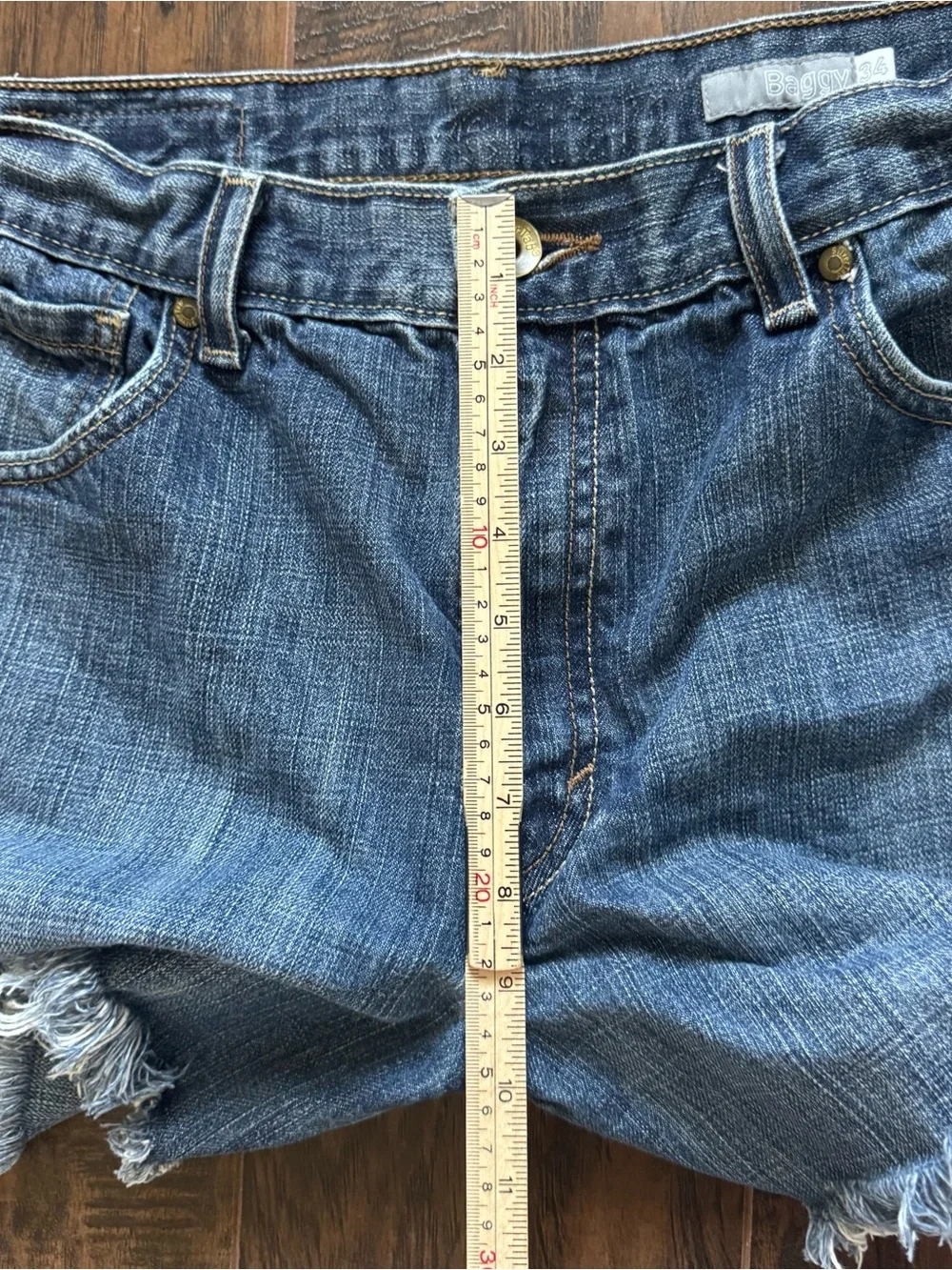Silvertab Size 34 Baggy Cut Off Jean Shorts